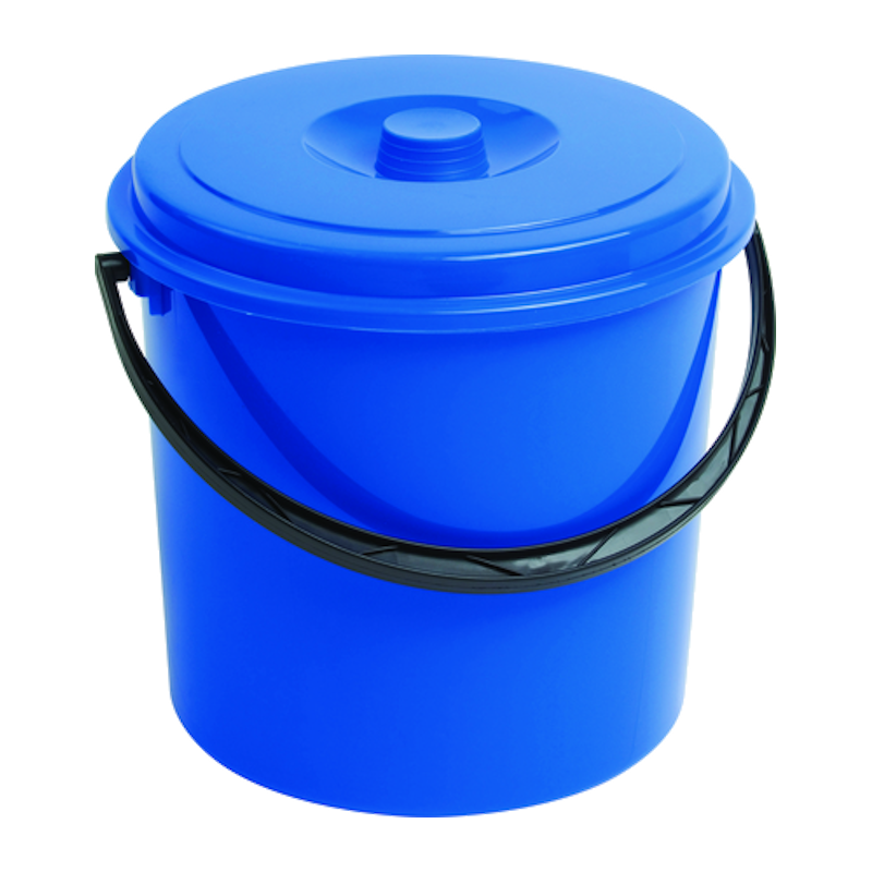 Відро пластикове CURVER (03206), універсальне, з кришкою, 10 л, кольори: асорті